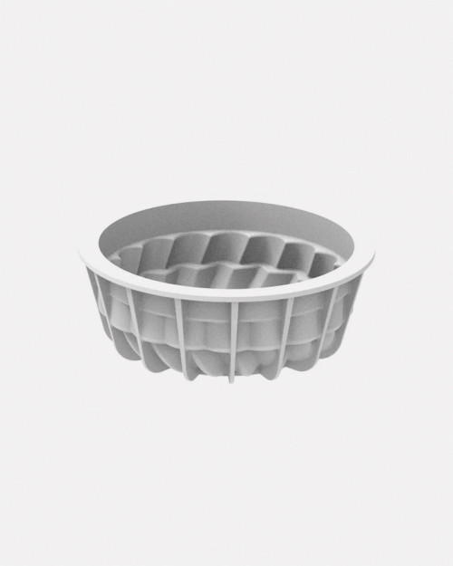 Silicone Pastry Mold Pleincoeur Round 710 - Silikomart