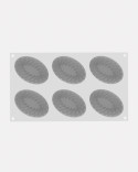 Silicone Pastry Mold Pleincoeur Oval 145 - Silikomart