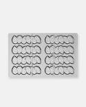 Mold Aurora - Florent Margaillan and Silikomart. Pastry Mold for pralines, snack bars and chocolate bars