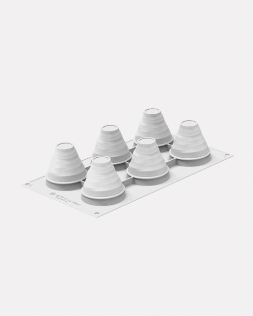 molde de silicona profesional para crear tartas tipo Mont Blanc