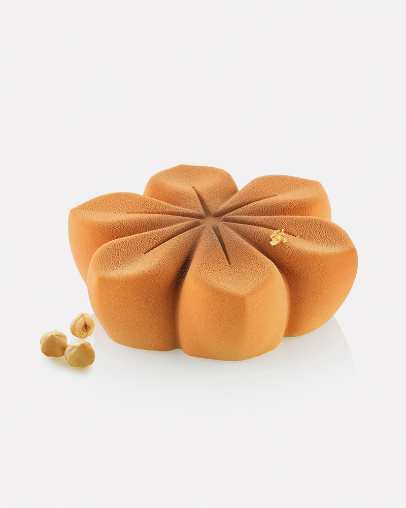 Molde de Silicona Platino Hana – Con Forma de Flor, Ideal para Postres Elegantes