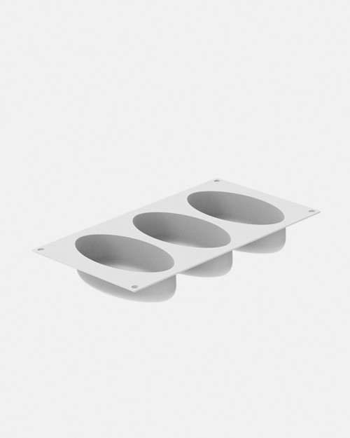 Silicone Pastry Mold for Oval Entremets
