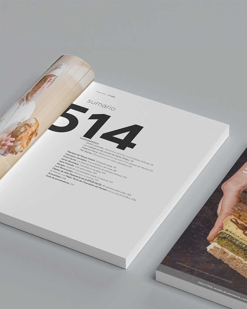 Dulcypas Pastry Magazine. Dulcypas 514
