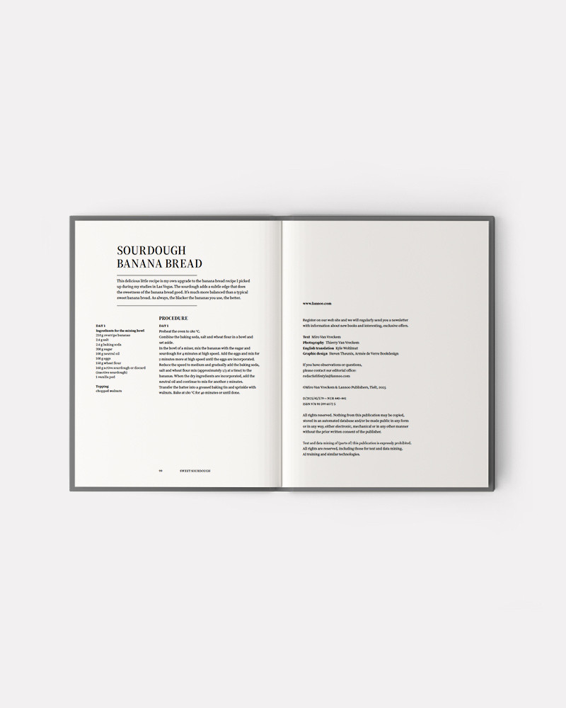 The Sourdough Baking Book by Miro Van Vreckem