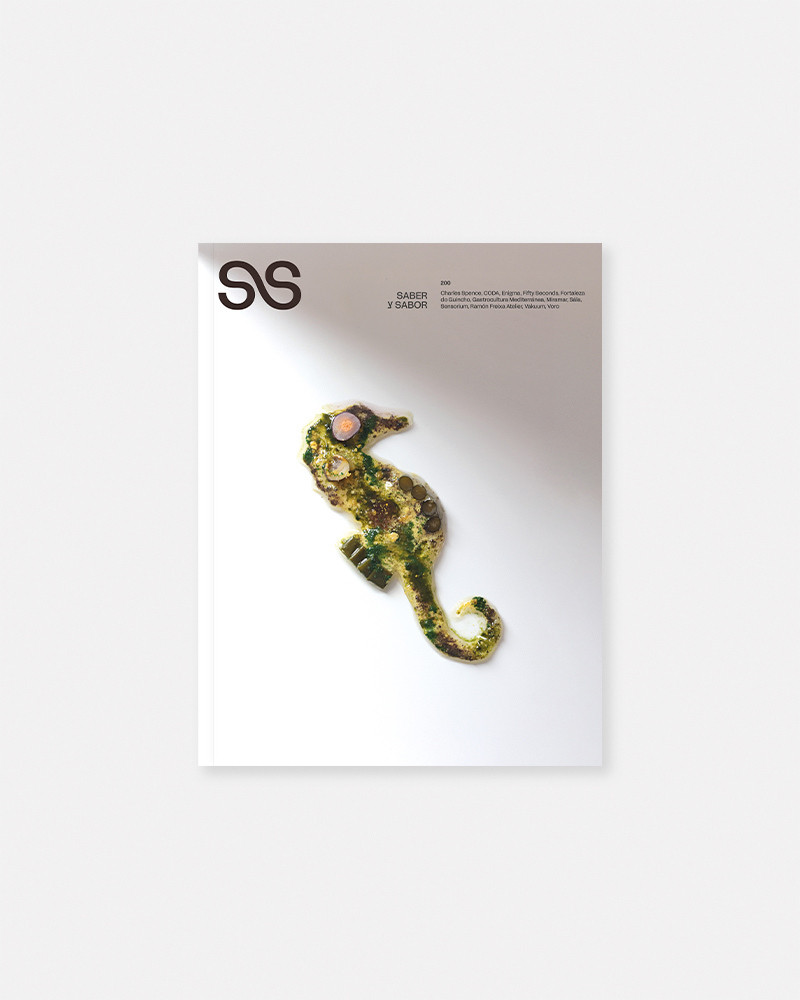 Saber y Sabor Magazine #200. Haute cuisine magazine. Gastronomy recipes