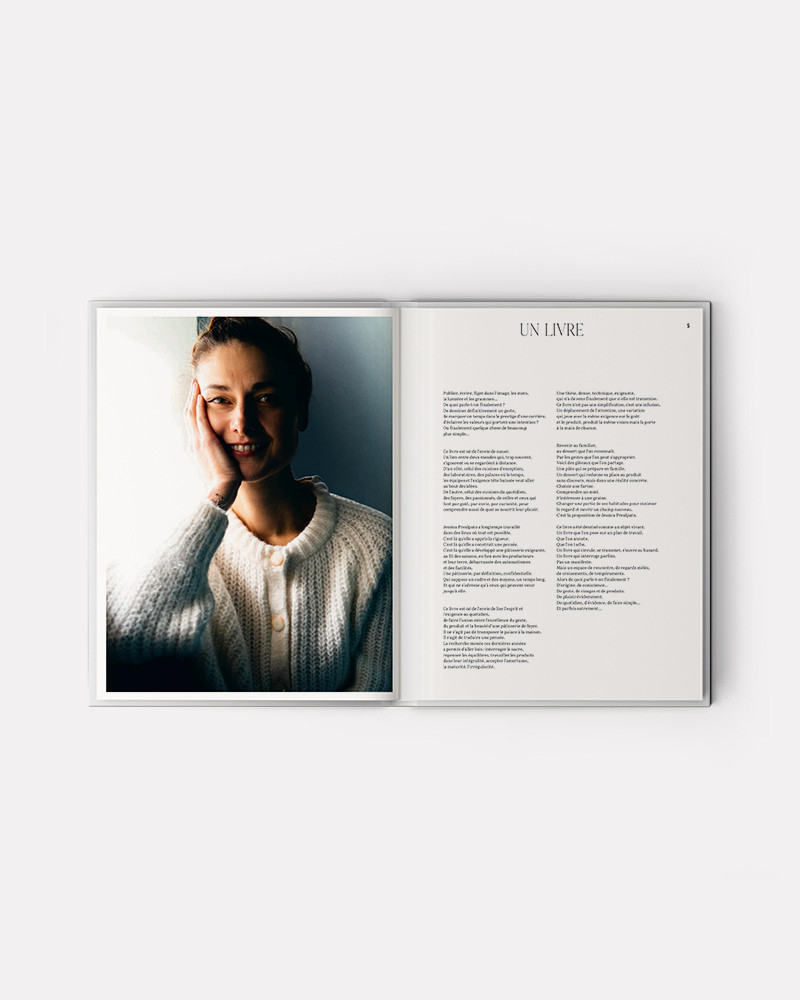 Book Empreintes by Jessica Prealpato
