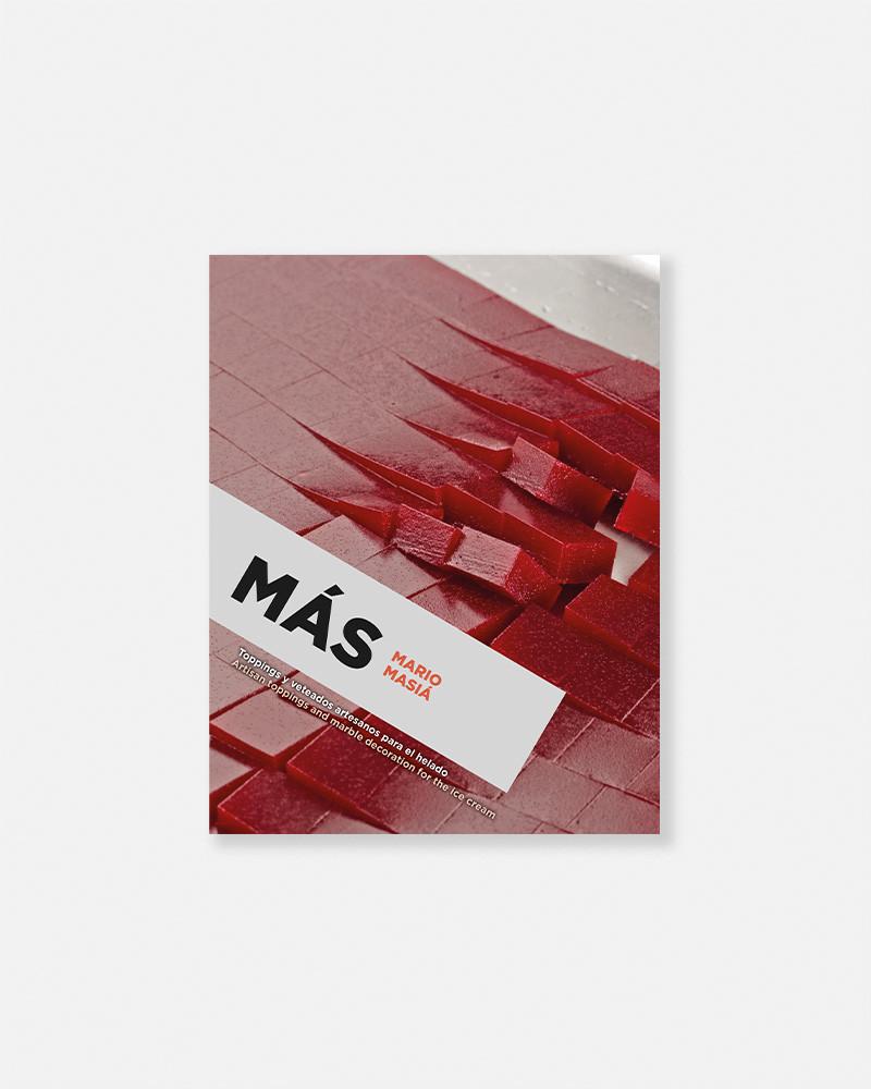 MÁS libro de Mario Masiá. El libro con toppings y veteados artesanos para el helado