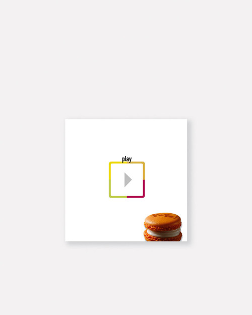 Play, the game of pastry