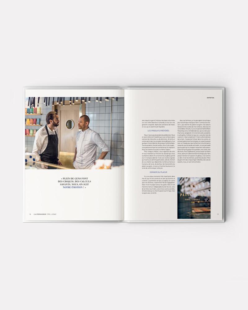 Pâtisserie livre de Cyril Lignac. Pâtisserie book by Cyril Lignac