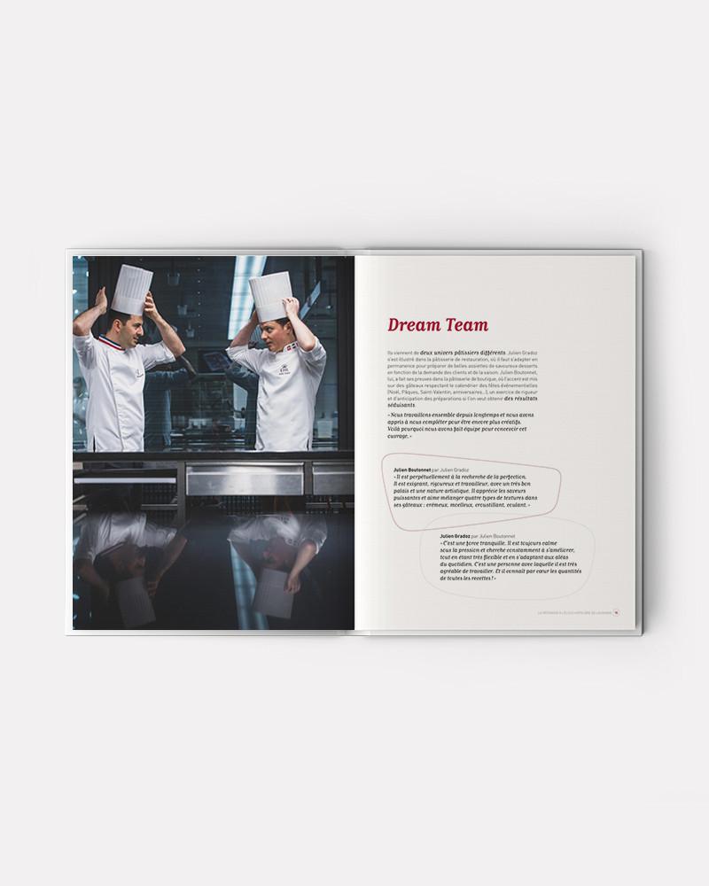La pâtisserie à l'EHL livre de l'École hôtelière de Lausanne