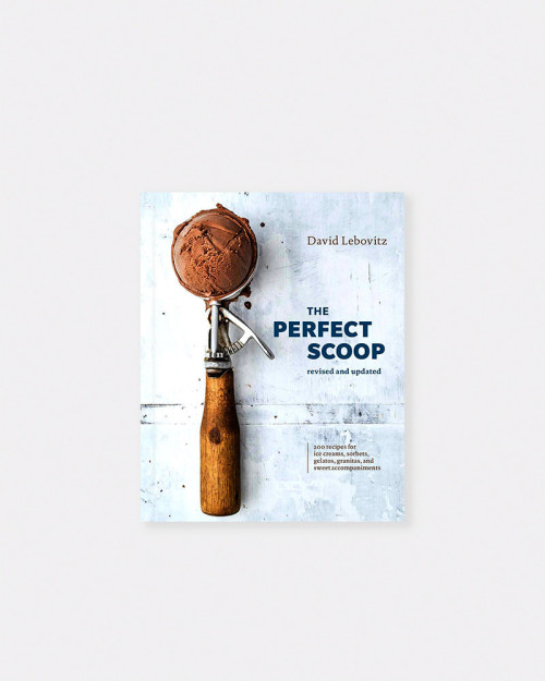best ice cream book with ice cream recipes. The Perfect Scoop book by David Lebovitz