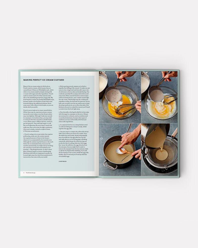 El mejor libro de helados con recetas de helados. The Perfect Scoop libro de David Lebovitz