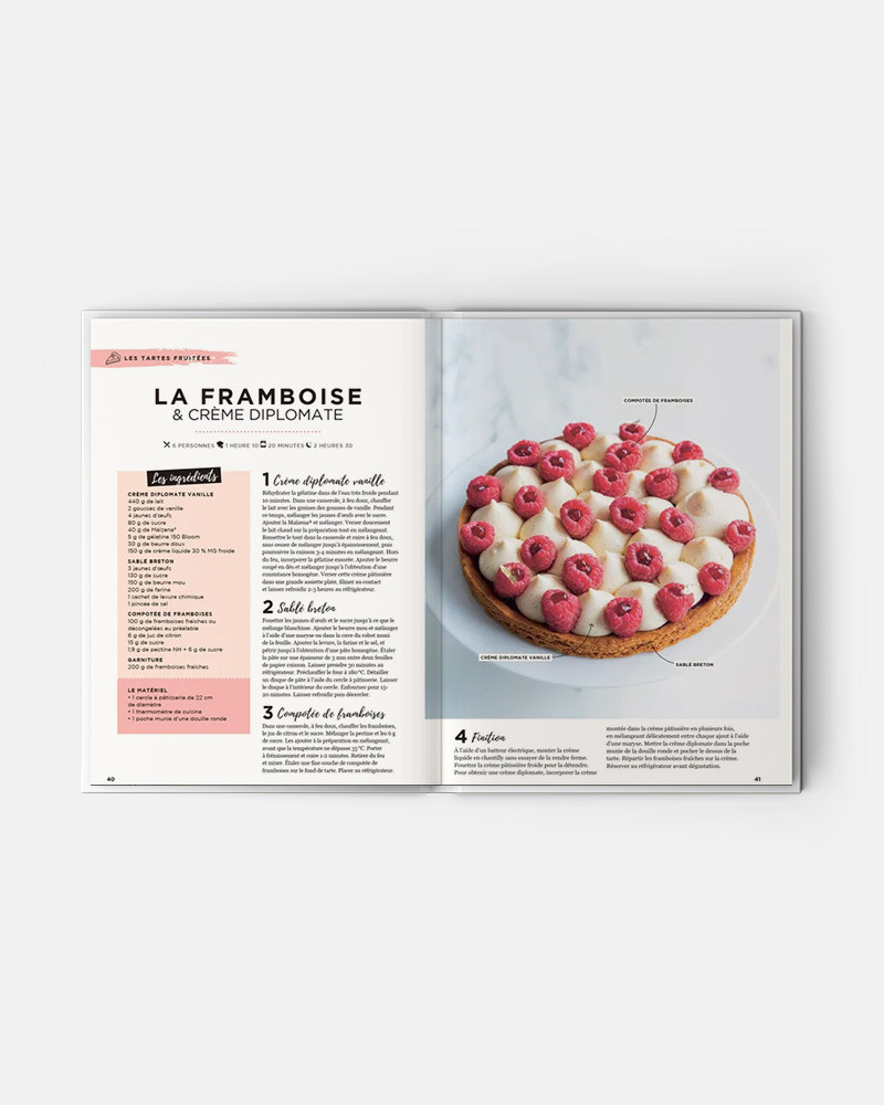 Les Pâtisseries de Mama, Tartes & tartelettes livre de Marine Guerna