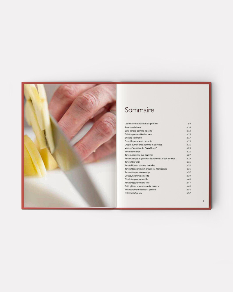 Mes Inspirations Gourmandes Autour de la Pomme livre de Stéphane Glacier