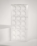 Mold de chocolate de Frank Haasnoot Curve CW1903