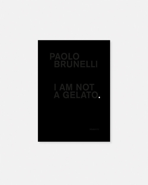 I Am Not a Gelato libro de helados de Paolo Brunelli