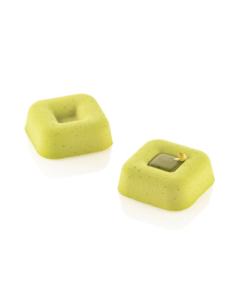 Silicone Square Savarin Mold by Silikomart 2