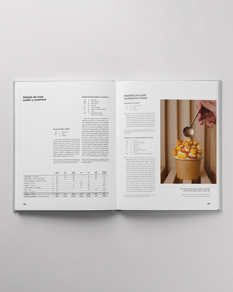 Essence Book by Jesús Escalera, The importance of aromas in the creation of new ice creams and desserts