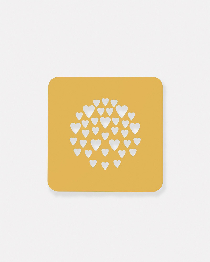 Pastry Mold - Stencil Cuore (Silikomart)