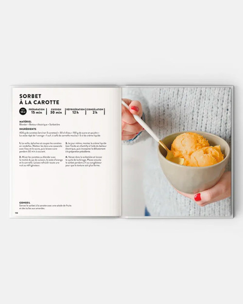 Book Glaces et Sorbets by Eva Harlé 2