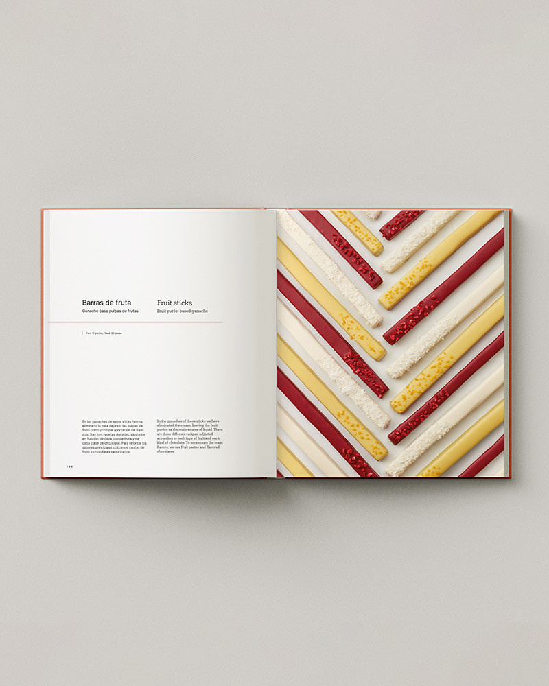 Book XOK by David Gil and Ingrid Serra. Nougat, snacks and chocolate bars.